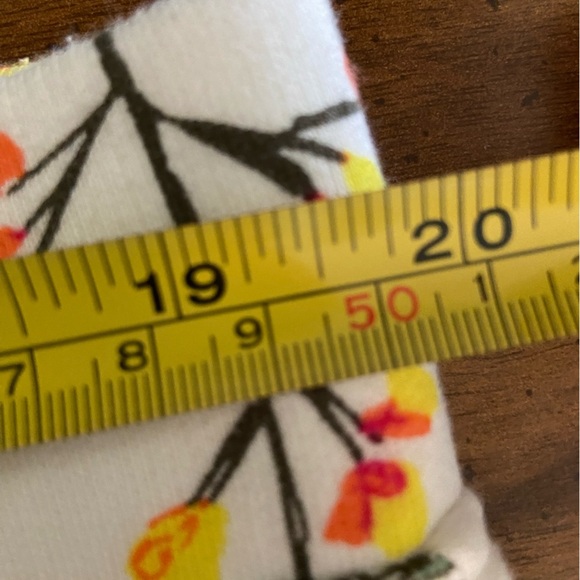 Lands End Serious Sweats Shorts Womans XL Floral Pockets Lounge Wear - Picture 7 of 8